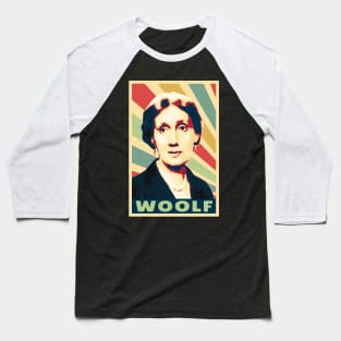 Virginia Woolf Vintage Colors Baseball T-Shirt